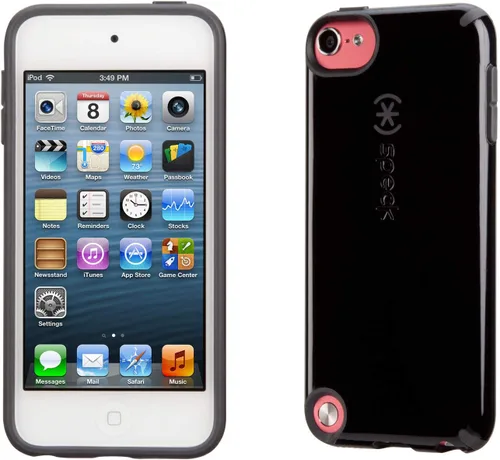 Vista 3 de Speck Productos Glossy CandyShell - Funda para iPod Touch 5 (negro/gris pizarra)