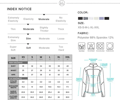 Vista 7 de QUEENIEKE Chaquetas de correr para mujer con cremallera, chaquetas atléticas ajustadas para entrenamiento, gimnasio, yoga, pista, con bolsillos
