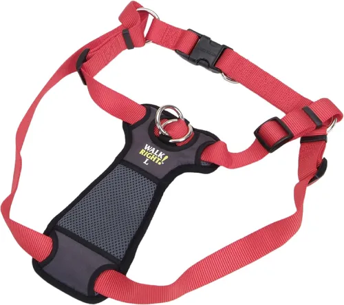 Vista 12 de Coastal Pet Walk Right - Arnés acolchado para perro con conexión frontal sin tirones, ajustable y cómodo, ajuste para razas pequeñas y grandes Negro