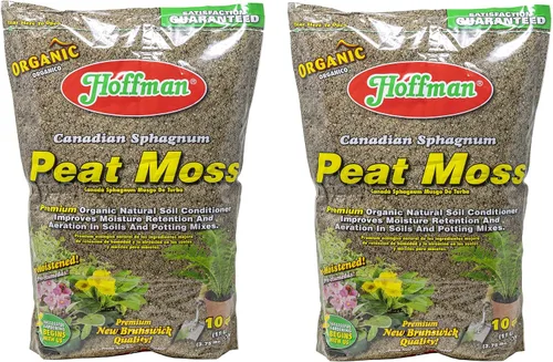 Vista 6 de Hoffman 15503 Musgo de turba esfagnum canadiense, 10 cuartos