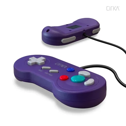 Vista 3 de Digital Controller for GameCube® - CirKa (Purple)