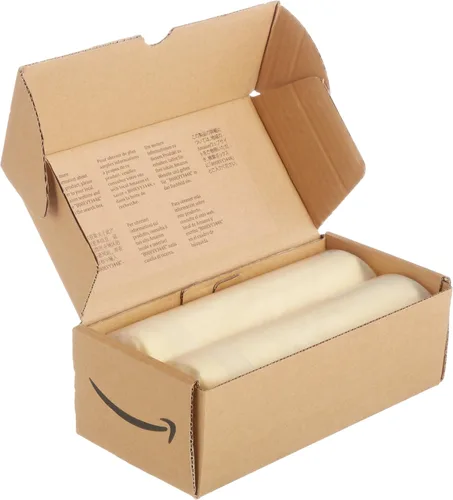 Vista 4 de Amazon Basics Paño de limpieza de gamuza sintética de secado, 26 x 17 pulgadas, paquete de 2, amarillo
