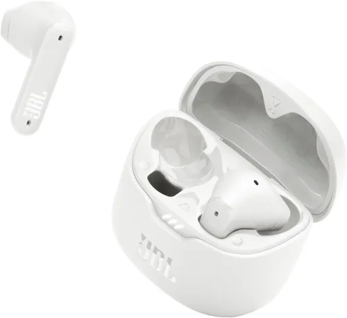 Vista 5 de JBL Tune Flex - Auriculares inalámbricos con cancelación de ruido (blanco), pequeños (renovados)