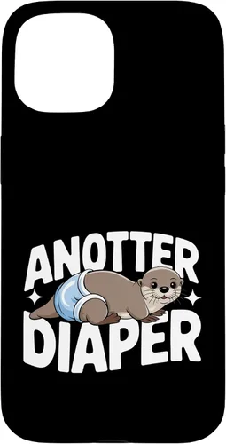 Vista 6 de Anotter Diapers - Funny Newborn Parents New Dad Mom Case for iPhone 16