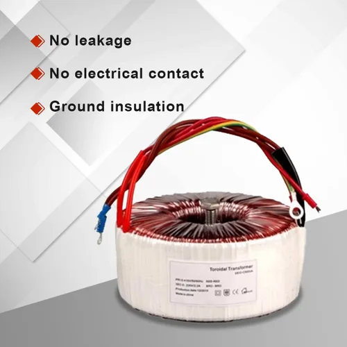 Vista 4 de ATO Transformador toroidal de 120VA para amplificador de audio, monofásico, 110V a 2 * 6V, transformadores toroidales de potencia, para control