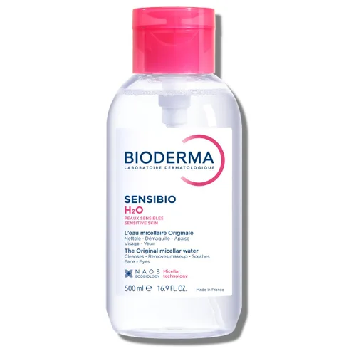 Vista 9 de Bioderma - Sensibio - Agua Micelar H2O - Limpiador Desmaquillante - Limpiador Facial para Piel Sensible
