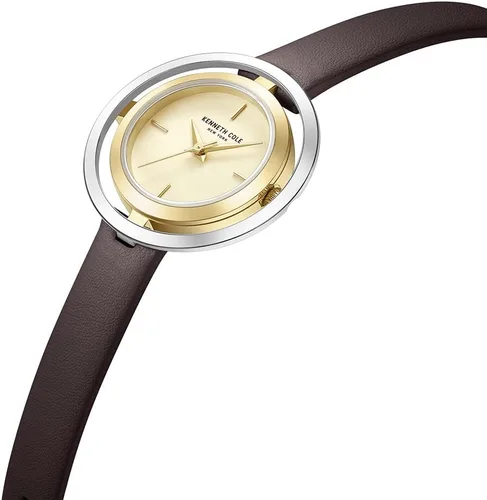 Vista 2 de Kenneth Cole New York Reloj con esfera transparente para mujer