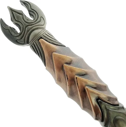 Vista 6 de Espada corta Fantasy Darkness de 17 y 10 pulgadas. Espada corta de hoja fija. Para colecciones, regalos