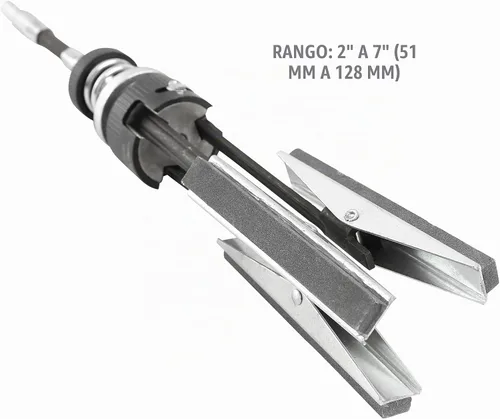 Vista 5 de OEMTOOLS 25041 Bruñidor Desglazeador de Cilindro de Motor Ajustable, Herramienta de Bruñido con 3 Piedras de Grano Medio de 4 Pulgadas, Compatible