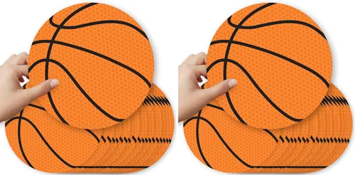 Vista 8 de Big Dot of Happiness Nothin' but Net – Baloncesto – Decoraciones DIY Baby Shower o Cumpleaños Elementos esenciales para fiestas grandes – Juego de 20