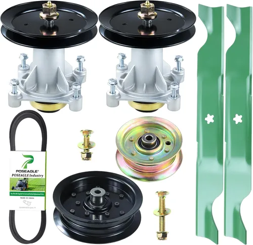 Vista 14 de Kit de montaje de husillo 587819701 previamente engrasado que reemplaza a Craftsman 187292 187281 192870 192872 Husqvarna 587125401 532187281