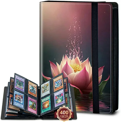 Vista 59 de Rossy Carpeta de tarjetas con 4 bolsillos, carpeta de tarjetas intercambiables, álbum de colección de tarjetas, para 160 tarjetas de carga lateral
