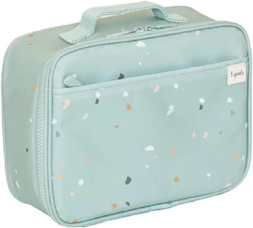 Vista 12 de 3 Sprouts Lonchera para niños, niños y niñas, lonchera aislada para niños y niñas, perfecta para la escuela y los viajes, Loncheras para niños y Azul