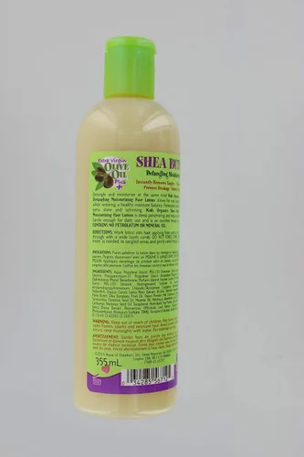Vista 2 de Originals by Africa's Best Loción hidratante desenredante para el cabello con manteca de karité para niños, enriquecida con aceite de oliva virgen