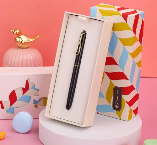 Vista 7 de Picasso 620 Yummy Candy Series - Pluma estilográfica con caja de regalo (negro, punta EF de 0.014 in)