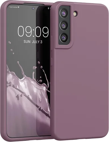 Vista 206 de kwmobile Funda compatible con Samsung Galaxy S9 - Funda de silicona TPU con acabado suave - Blue Reef