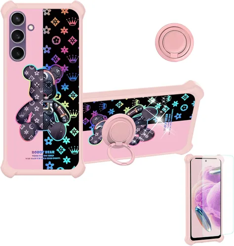 Vista 104 de jioeuinly Funda para Tecno Spark Go 2025 Compatible con Tecno Spark Go 1 / GO 1S / Pop 9 4G Funda de Teléfono Cubierta