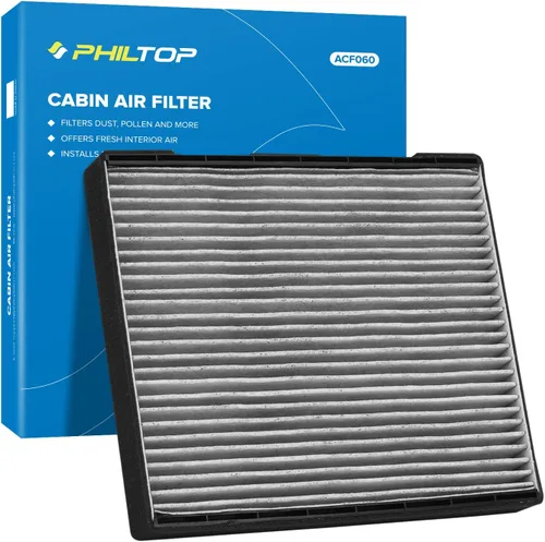 Vista 10 de PHILTOP Filtro de aire de cabina HEPA con carbón activado, compatible con Tesla modelo 3 2017-2025, modelo Y 2020-2025, filtro para arriba el olor a