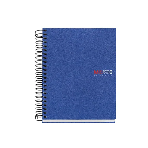 Vista 10 de Miquelrius - Cuaderno original A6, 6 rayas de colores, tapa de polipropileno opaco, tamaño 4.134 x 5.827 in, sin taladrar, 150 hojas de 2.47 oz/m²