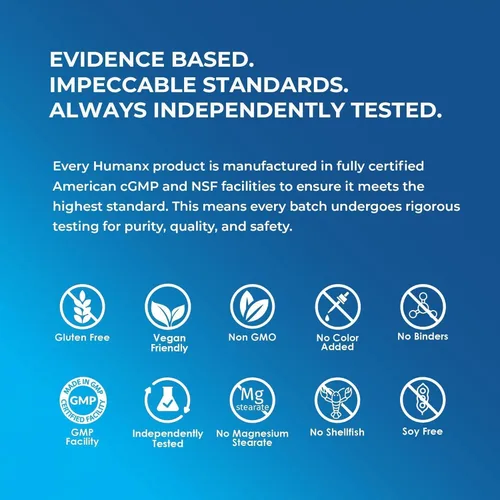 Vista 6 de HUMANX Artemisinina de 505 mg con bioperina para una mayor absorción, apoya el envejecimiento, la digestión y la inmunidad saludables, probado por