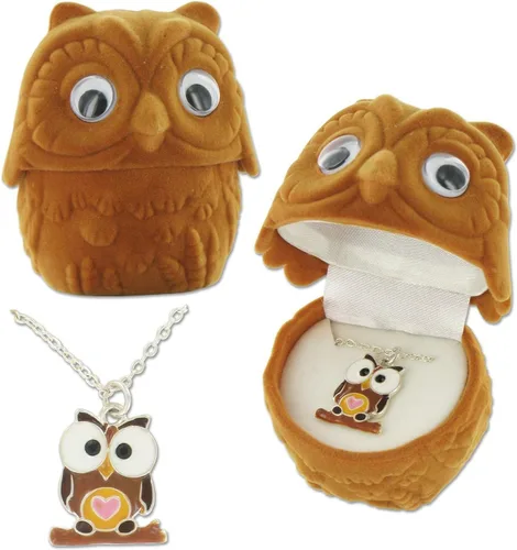 Vista 2 de DM Merchandising Circle of Friends - Colgante con diseño de búho