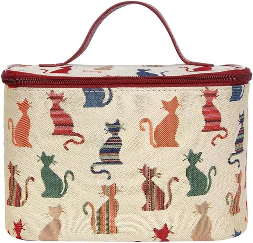 Vista 11 de Signare Neceser para Mujeres/Estuche de Tocador/Estuche de Maquillaje, Disponible en 14 Diseños