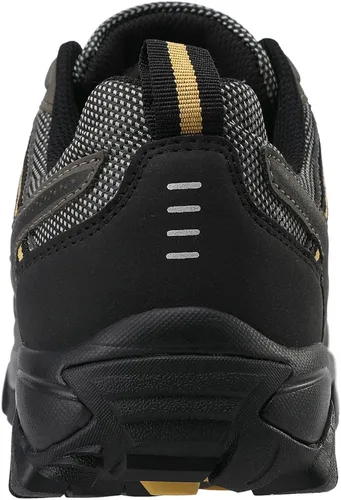 Vista 3 de LUSWIN Zapatos de senderismo para hombre, transpirables, antideslizantes, duraderos, ligeros