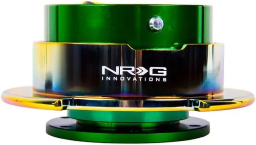 Vista 9 de NRG Innovations NRG-SRK-250NB-MC GEN 2.5 - Adaptador de liberación rápida para volante, 6 agujeros y patrones de pernos 6x70 y 6x74mm/Cuerpo azul