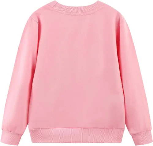 Vista 103 de Sudaderas para niñas pequeñas, cuello redondo, sin botones, de manga larga, para invierno, casual, ropa 2T-7T, Dinosaurio
