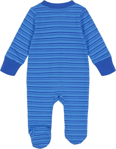 Vista 2 de Under Armour Enterizo para bebé niño, cierre con cremallera, logotipo y diseños impresos