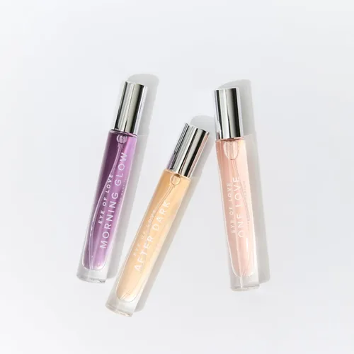 Vista 4 de Set de perfume de feromonas Eye Of Love – Morning Glow, One Love, After Dark para atraerlo, 1.0 fl oz