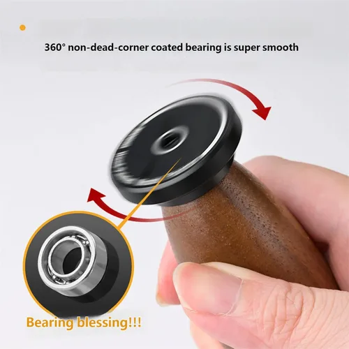 Vista 3 de Gavery 360Degree Rotating Paint Wooden Handle with Ball Bearing for Miniature Model Smooth Painting and Detailing Work