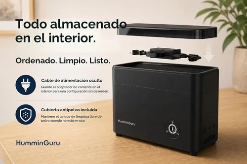Vista 7 de HumminGuru Limpiador de discos de vinilo ultrasónico - Máquina de limpieza de discos de vinilo ultrasónico de 40kHz con secado automático, Kit