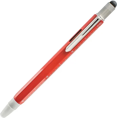 Vista 5 de Monteverde USA One Touch Tool Pen, pluma estilográfica, rojo (MV35234)