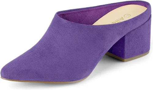 Vista 12 de Allegra K Sandalias de tacón de bloque para mujer Beige