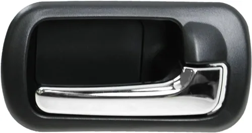 Vista 155 de TRQ Manija Interior de Puerta del Lado del Pasajero Negra Compatible con Ford Bronco 1987-1996 F-150 1987-1997 F-250 1997 F-250 HD F-350