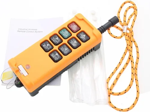 Vista 5 de 8-Key Industrial Crane Control remoto, AC/DC 12-24V