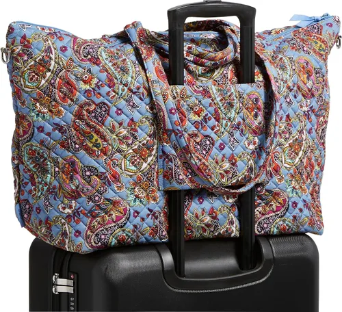 Vista 4 de Vera Bradley Women's Cotton Overnight Tote Travel Bag