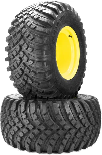 Vista 3 de MowerPartsGroup (4) Conjuntos de neumáticos Versa Turf 26x12.00-12 18x8.50-10 para John Deere TCU20390 LVA20123