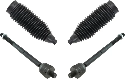 Vista 21 de TRQ Kit de dirección delantera con barra de acoplamiento de fuelle de piñón y cremallera compatible con Toyota Echo 2000-2005
