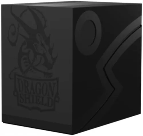 Vista 5 de Dragon Shield Caja de cartas - Blanco ceniciento/negro 150CT - TCG duradera y resistente, almacenamiento de tarjetas OCG - Compatible con MGT, Magic