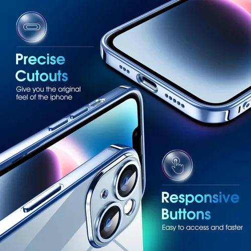 Vista 218 de Supdeal Funda cristalina transparente para iPhone 11, [No se amarillea] [Protección de la cámara] [Probado contra caídas de grado militar] Funda