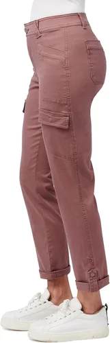 Vista 3 de Democracy Democracy Ab Solution - Pantalón utilitario para mujer rosa gris pardo