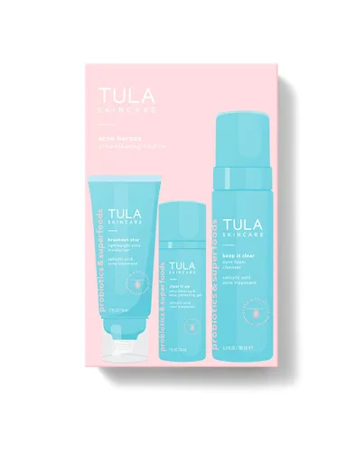Vista 4 de TULA Skin Care Acne Heroes Level 3 Acne Clearing Routine - An Effective, Gentle, and Complete Acne-Clearing Routine for Mild to Severe Breakouts