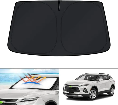Vista 152 de KUST Parasol para parabrisas para BMW X1 F48 2016, 2017, 2018, 2019, 2020, 2021, 2022, accesorios de ajuste personalizado, parasol plegable