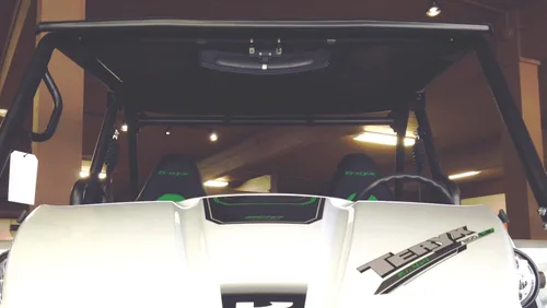 Vista 2 de Espejo retrovisor extra ancho de 16,5" con vista panorámica para Kawasaki Teryx UTV