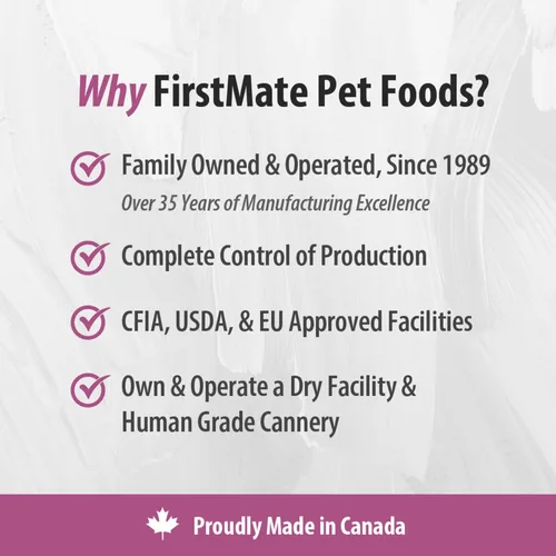 Vista 5 de FirstMate Pet Foods Alimento seco para perros – Ingrediente limitado Fórmula para el control de peso de la harina de pescado del océano Pacífico