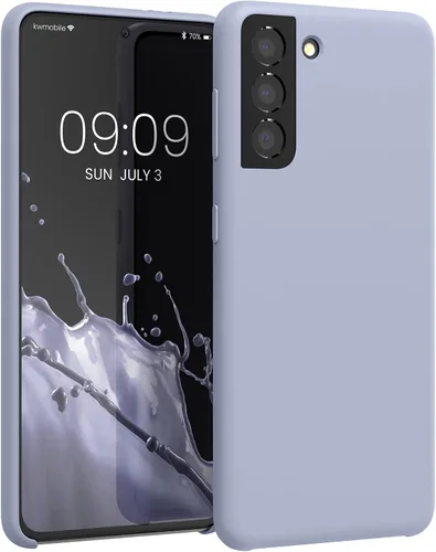 Vista 210 de kwmobile Funda compatible con Samsung Galaxy S9 - Funda de silicona TPU con acabado suave - Blue Reef