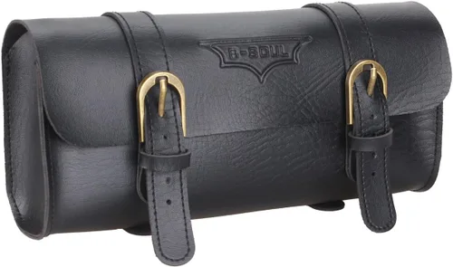 Vista 7 de Bolsa de Manillar de Bicicleta Retro de PU Cuero Impermeable Alforja de Bicicleta Cesta Frontal Vintage Bolsa de Asiento Trasero para Bicicletas