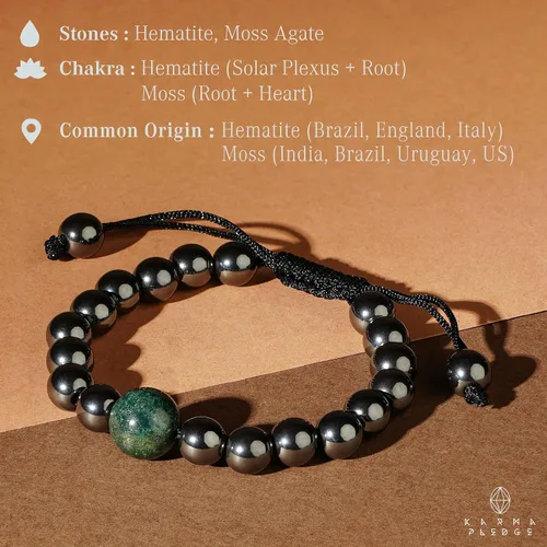 Vista 83 de Pulseras de cristal curativo para mujeres y hombres, espiritual, energía positiva y equilibrio, pulseras de cuentas de cristal natural hechas a mano